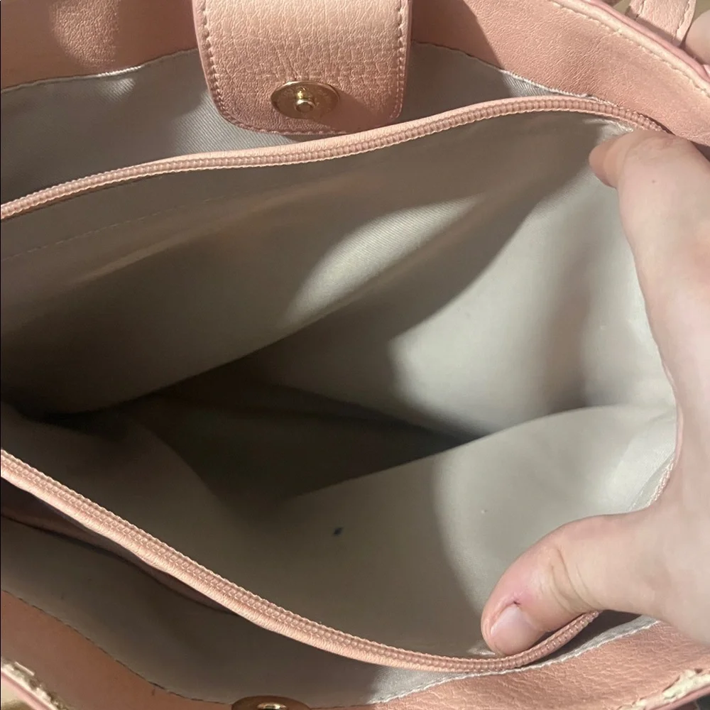 LC Lauren Conrad Blush Pink Tote - Picture 7 of 10